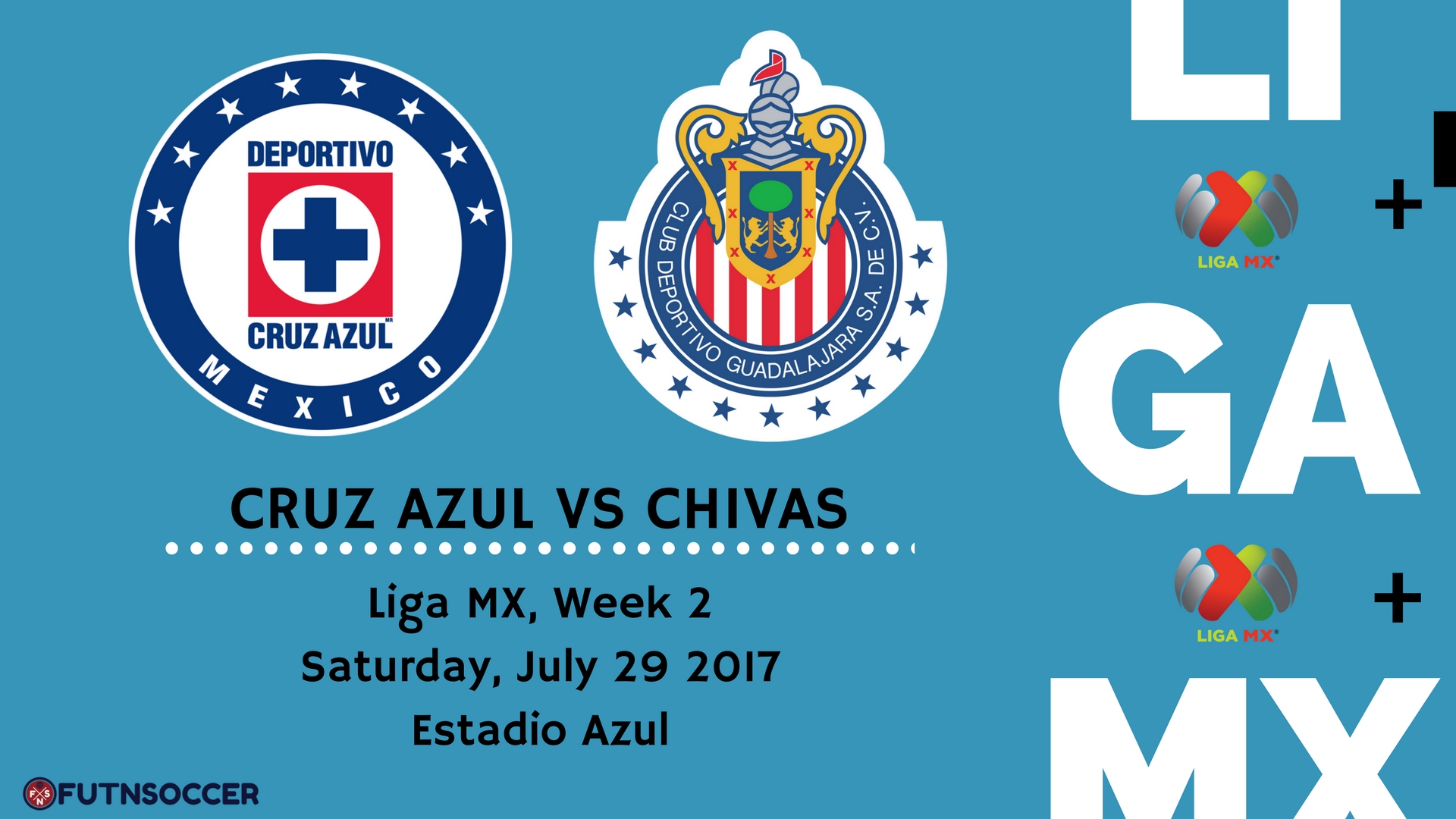 Cruz Azul vs Chivas 2017