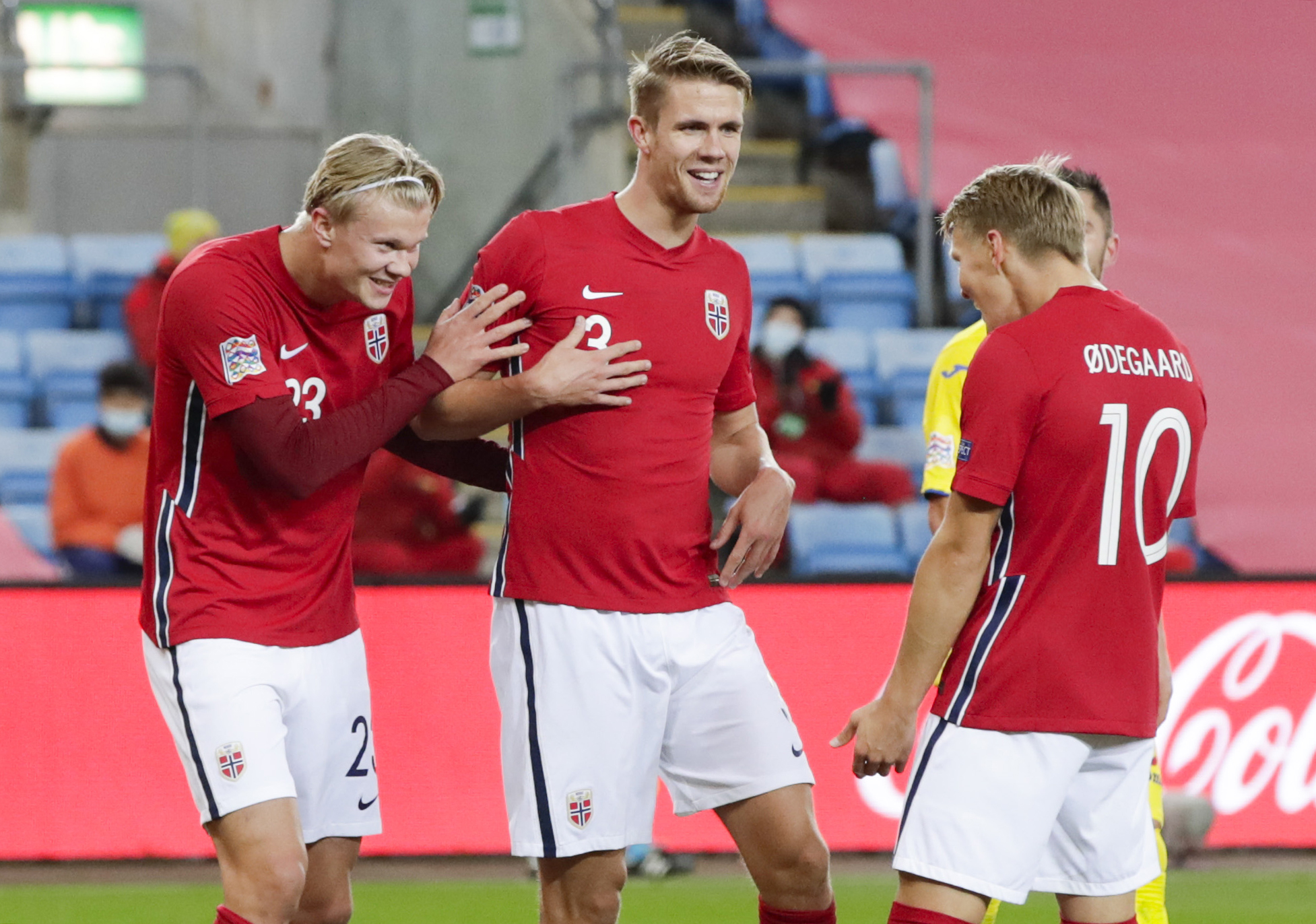 Haaland Odegaard Norway 2020