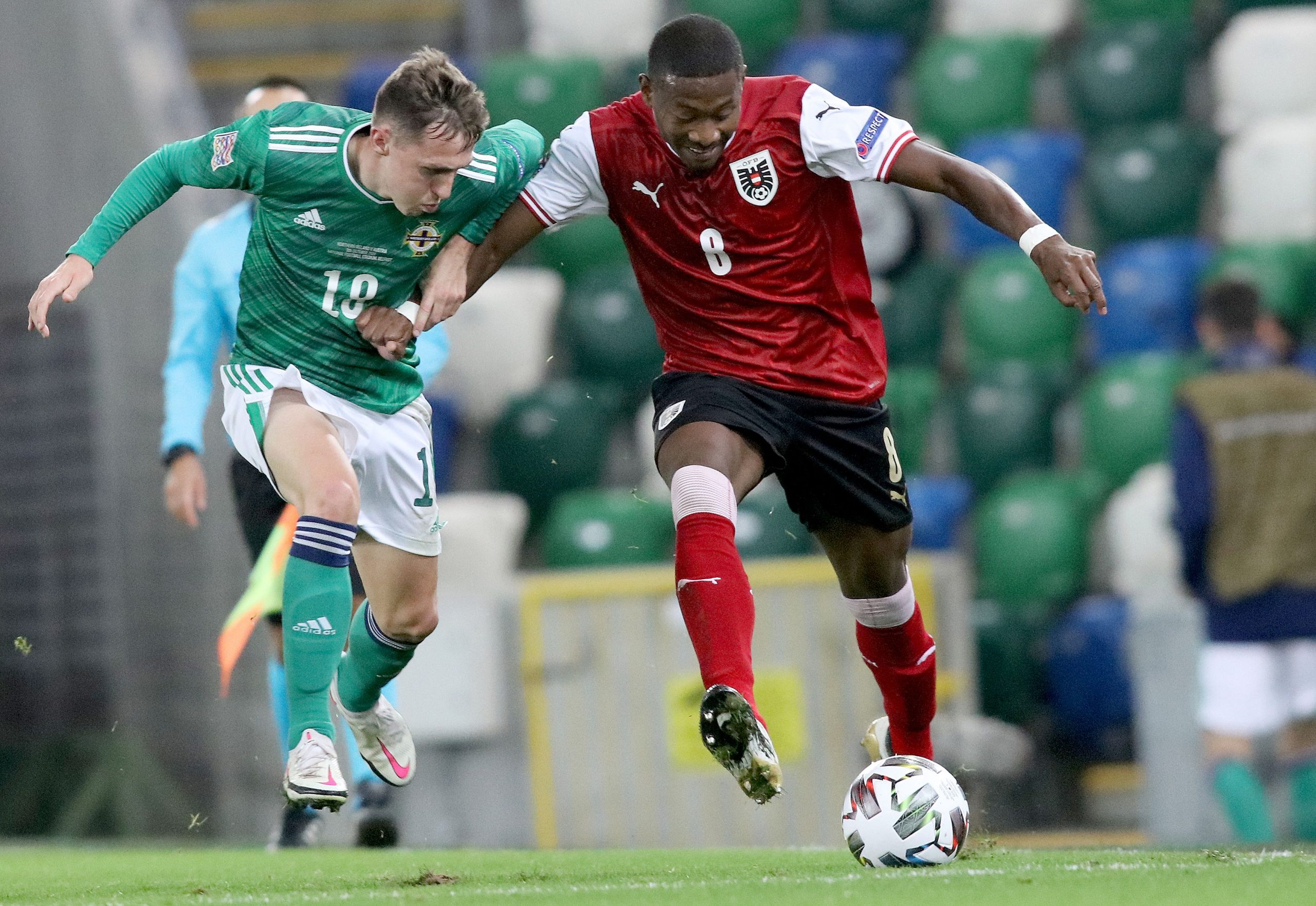 Northern Ireland vs Austria 2020 David Alaba