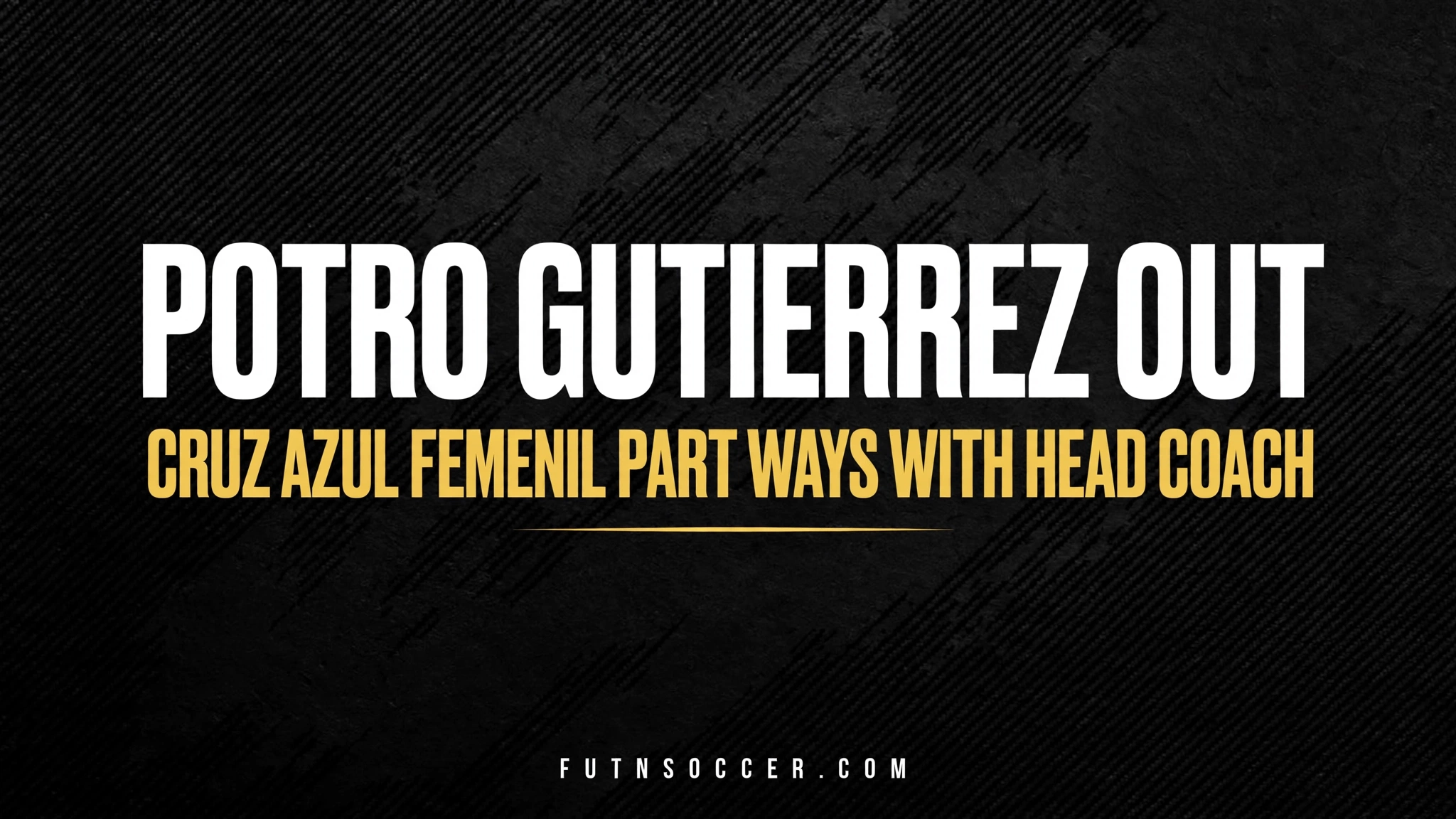 2026-10-17-cruz-azul-femenil-potro-gutierrez-featured Potro Gutierrez Out: Cruz Azul Femenil Part Ways With Head Coach
