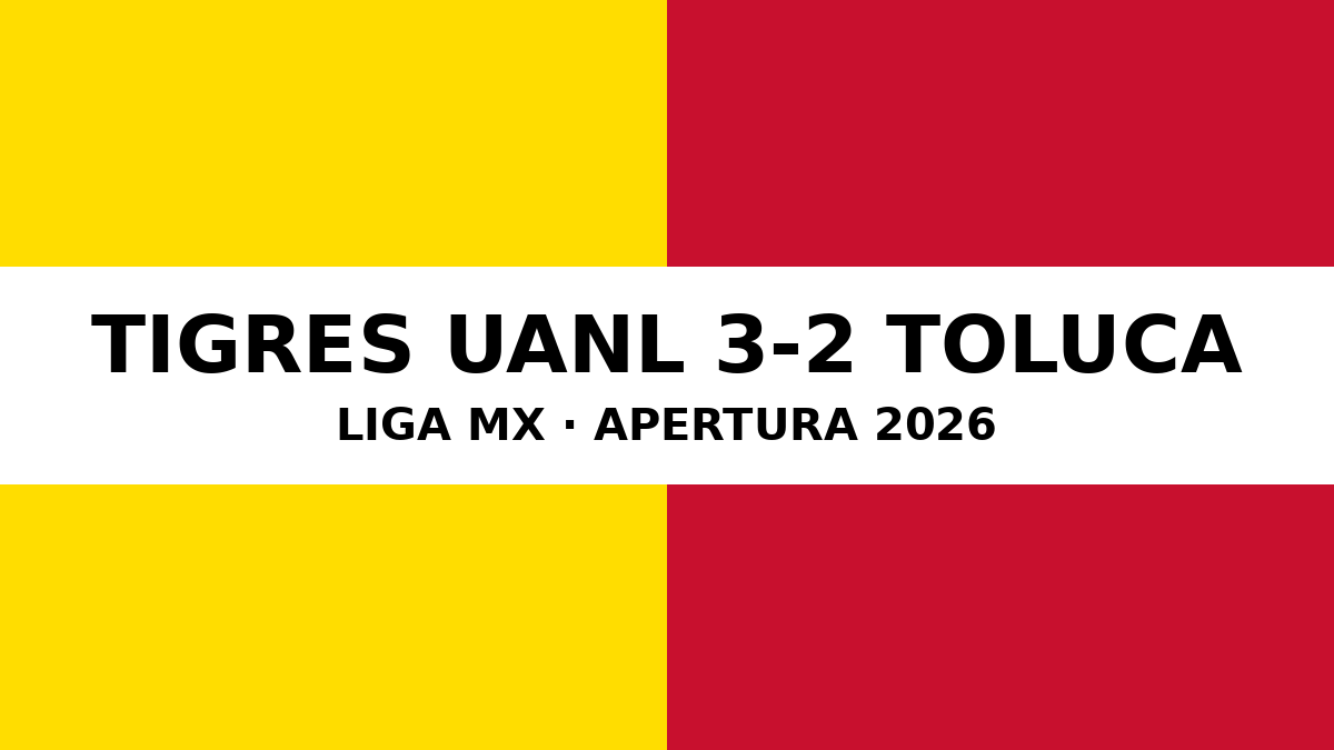 Tigres 3-2 Toluca Tigres 3-2 Toluca